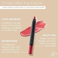 Vista 2 de Glo Skin Beauty Cream Glaze Lip Crayon Color de labios de alto brillo con saturación intensa e impresionante poder de permanencia, (reliquia)