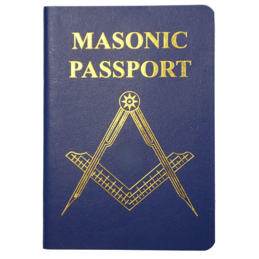 MasonicMan Masonic Passport For Recording Visits to New