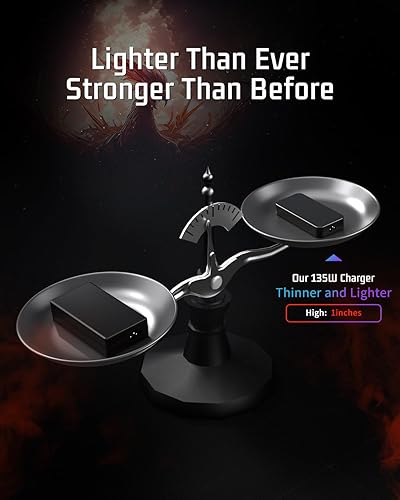 Miniatura 3 de Superer Nuevo cargador delgado de 135 W para portátil Acer Nitro 5 Gaming AN515-54 AN515-55 AN515-53 AN515-57 AN515-44 AN515-51 N18C3 AN515-31