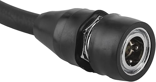Miniatura 6 de Fydun Adaptador de manguera de extensión de bomba de inflado de portabrocas de neumáticos, 300 PSI, desconexión rápida, conector hembra, abrazadera