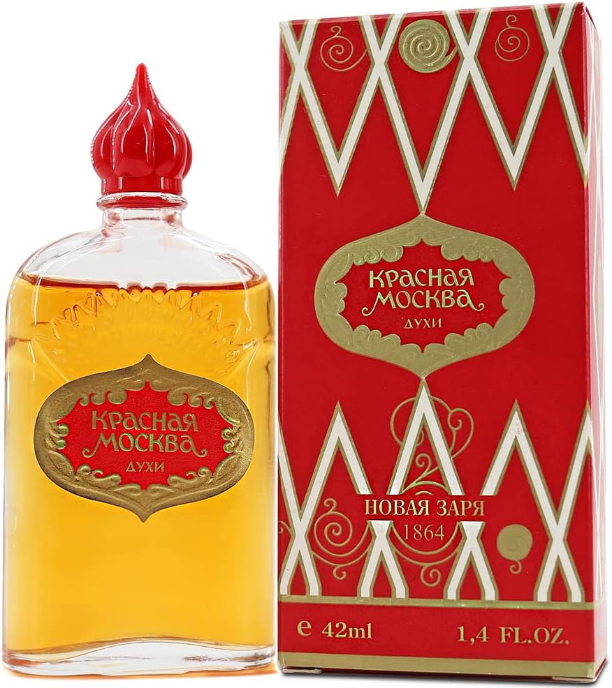 Krasnaya Moskva Perfume aka Red Moscow or Moscou Rouge 42 ml/1.4 fl oz by Novaya Zarya by Novaya Zarya