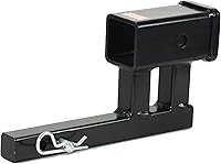 Vista 3 de 864125 Adaptador de enganche de 1-1/4" a 2" con enganche de elevación/caída de 4-1/4", 3,500lbs G.T.W, pasador de enganche y clip incluidos