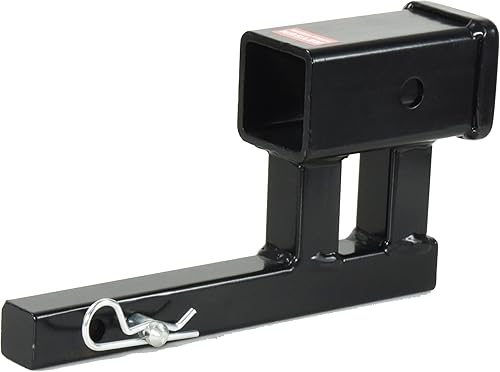 Miniatura 3 de 864125 Adaptador de enganche de 1-14" a 2" con enganche de elevacióncaída de 4-14", 3,500lbs G.T.W, pasador de enganche y clip incluidos