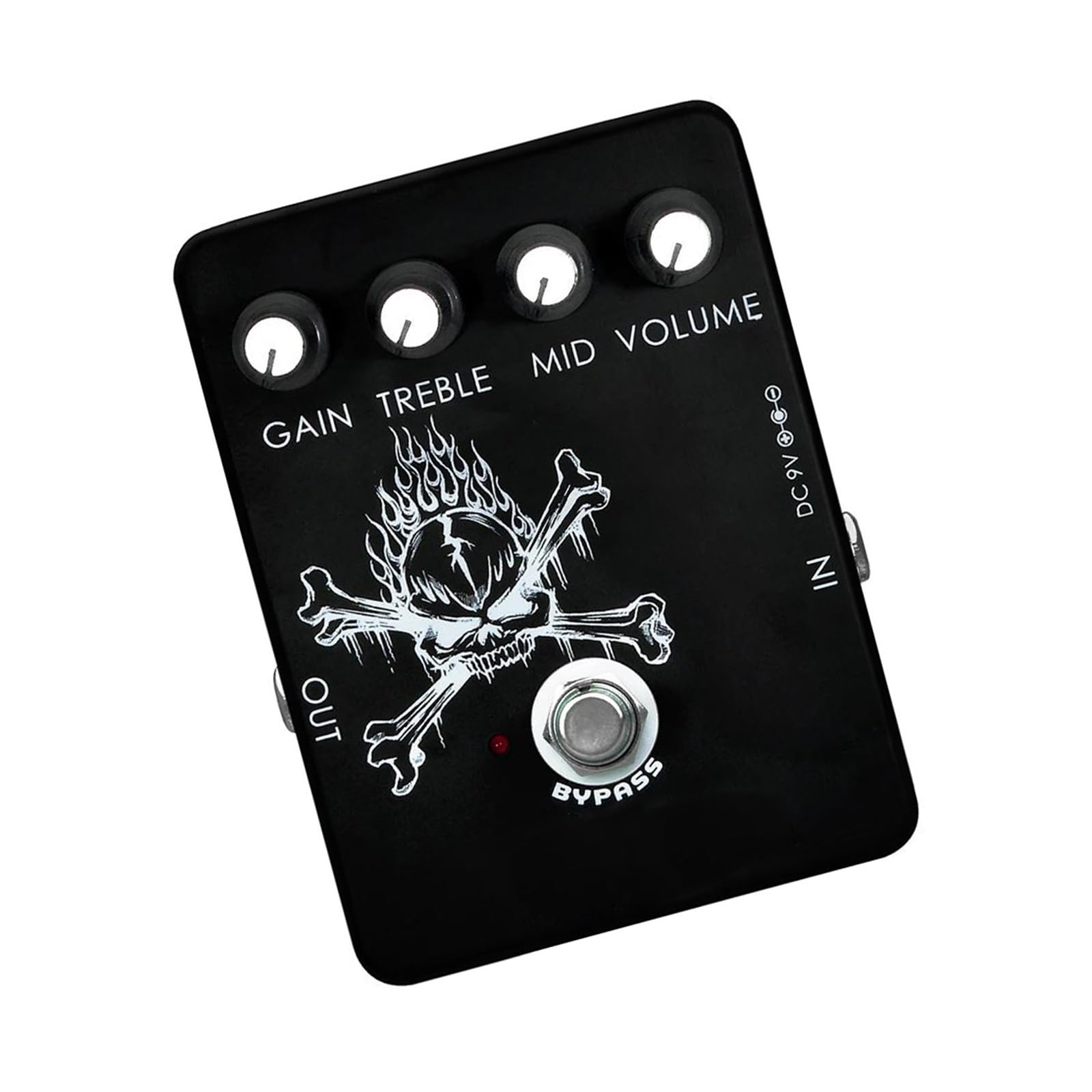 Effecteur De Guitare À Distorsion À Gain Élevé Égaliseur Double Bande Adapté Au Style Rock/métal(2)