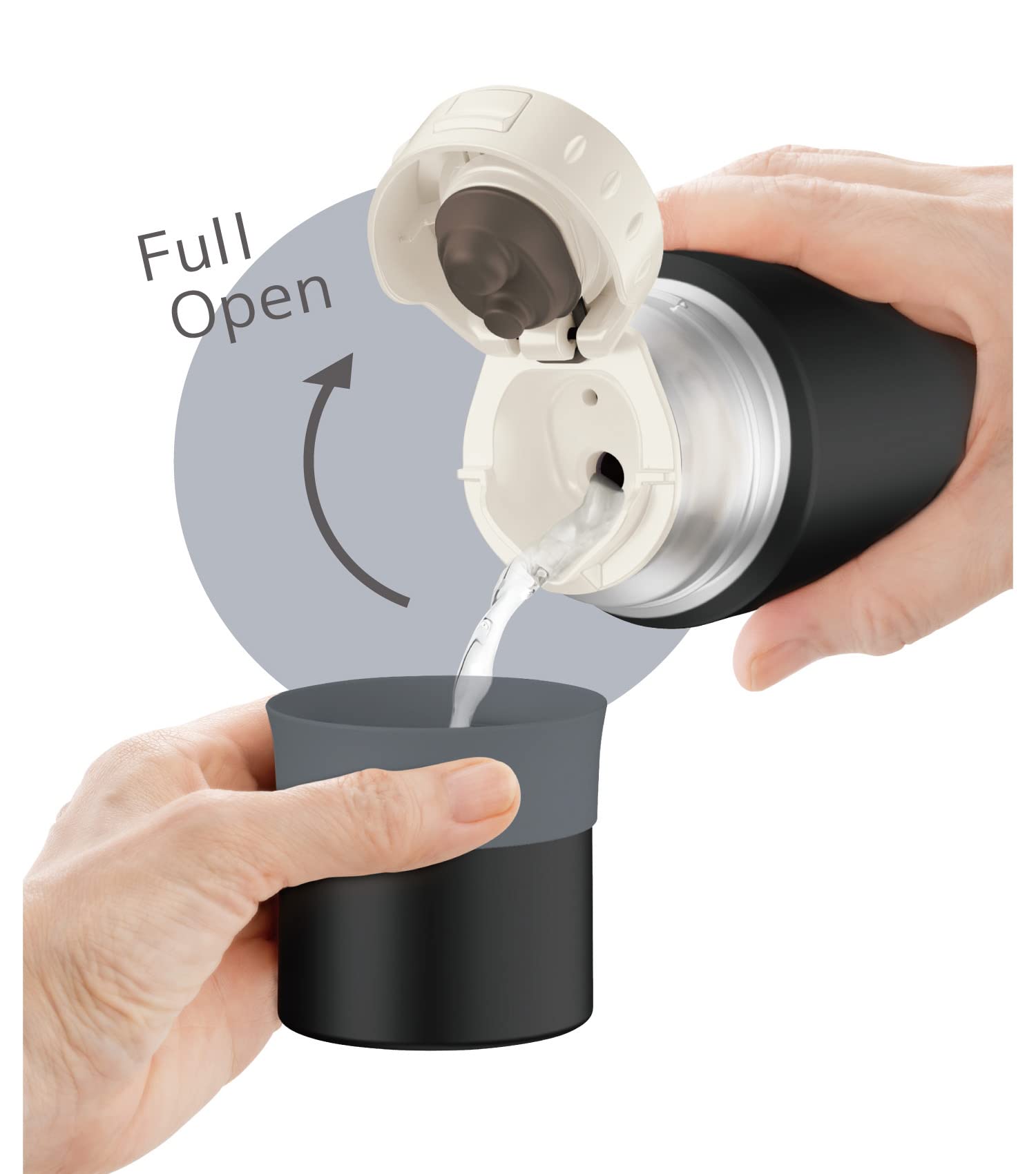 サーモス 水筒 コップタイプ 500ml FFM-502 STBサムネイル5