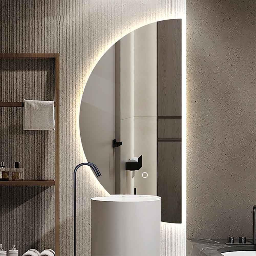 Miroir lumineux LED pour une ambiance spa relaxante dans votre salle de bain