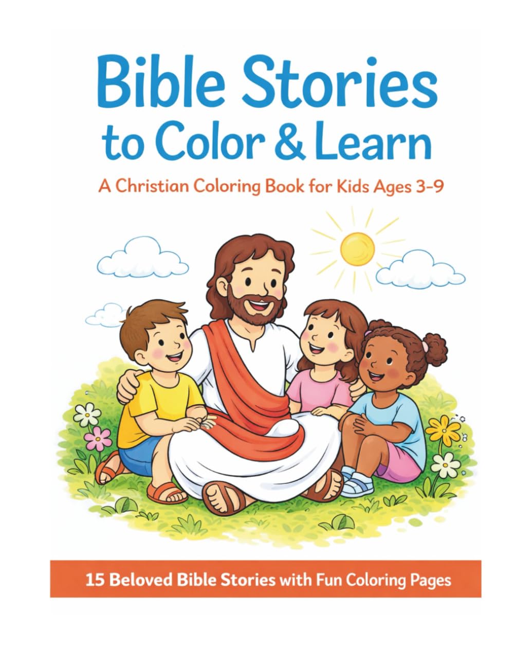 Bible Stories to Color and Learn