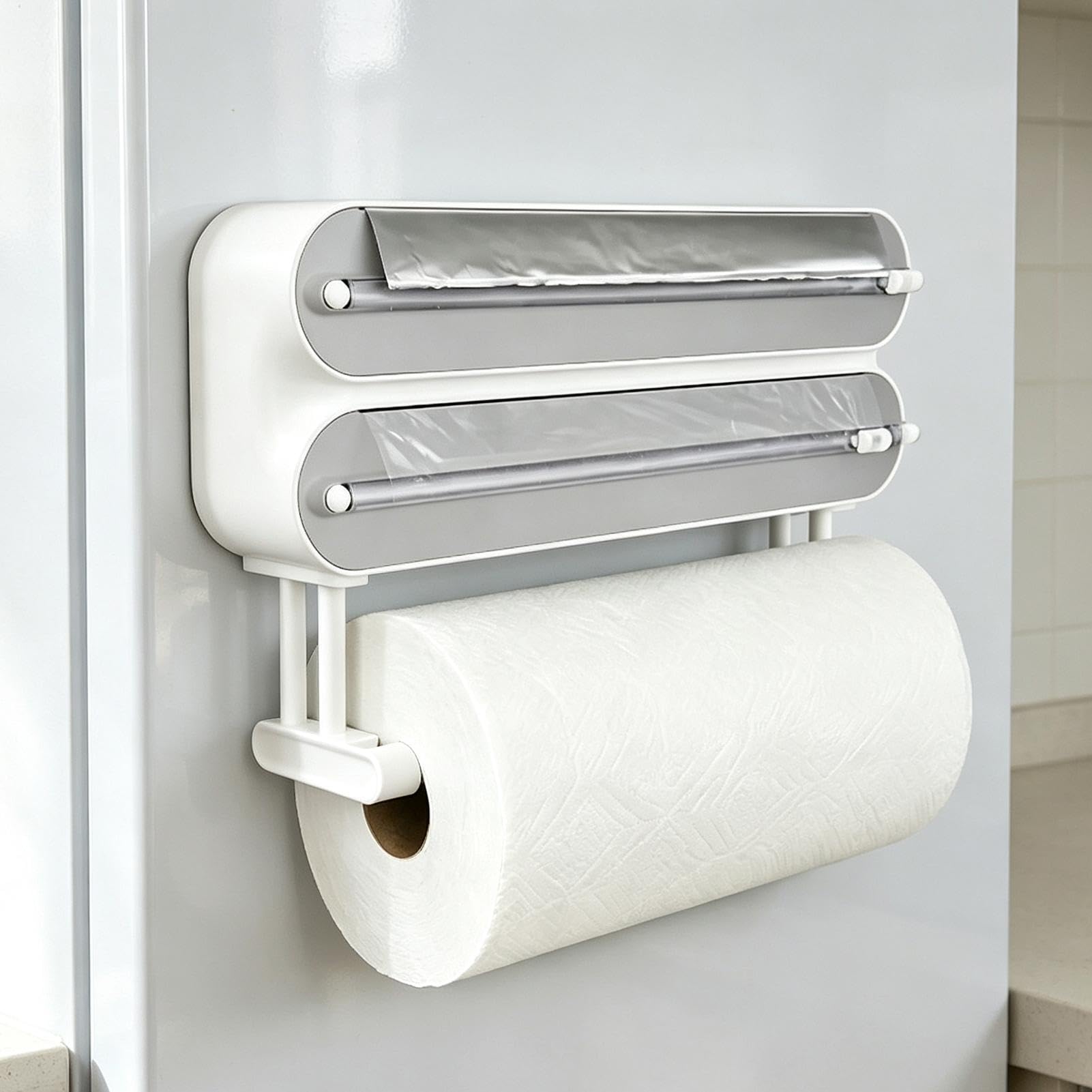 Dispensador Magnético de Papel de Aluminio Organizador magnético de Papel