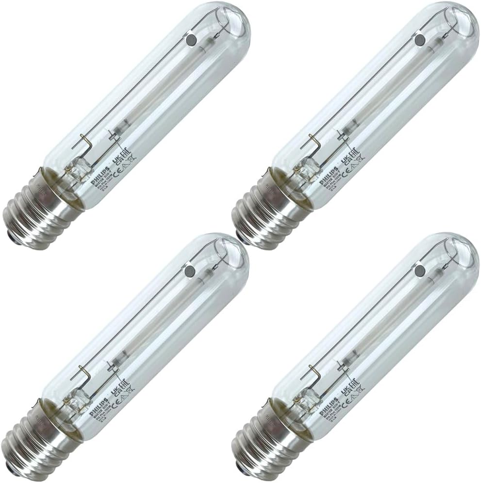 Replacement for Philips Son-T PIA, 150 Watt, High Efficiency, High Pressure Sodium HID Light Bulb (4 Pack)