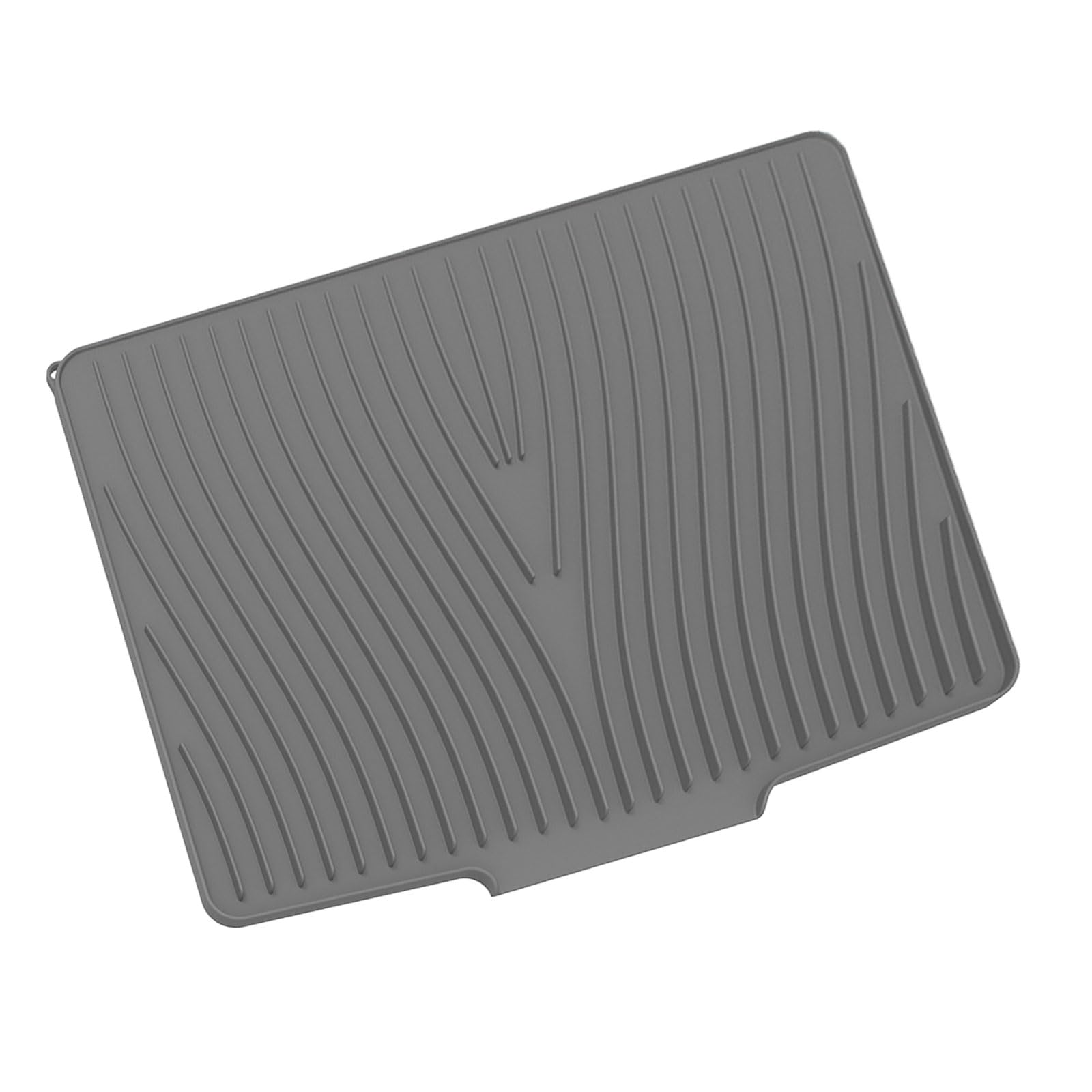YROHGKPN Silicone Drying Mat for Kitchen Counter Slip Resistant Drain Pad Silicone Drying Drain