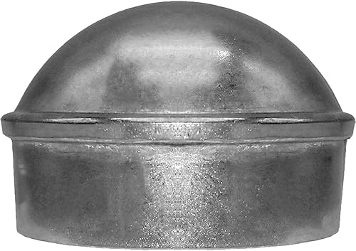 Tapón para poste de valla de eslabones de cadena de 1-58 pulgadas, uso para postetubería de 1-58 pulgadas de diámetro exterior, tapa de poste de