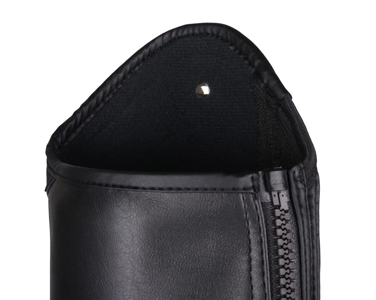 QHP Chaps Shimmer Junior Negro Brillo