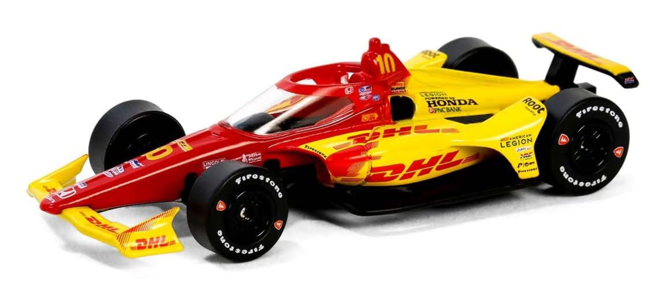 Greenlight 11618 Alex Palou 2024 NTT IndyCar Series Champ - #10 Chip Ganassi Racing NTT IndyCar Series Diecast Car 1:64 Scale