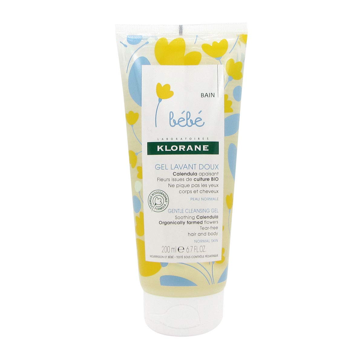 Klorane Baby Gentle Cleansing Gel 200ml