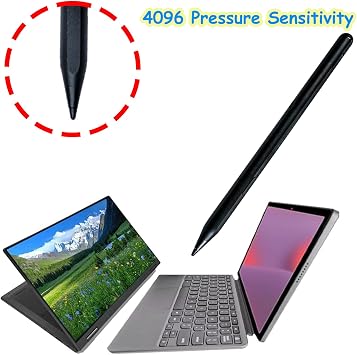 U1 USI Pen 2 for Lenovo USI Pen 2,for Lenovo Chromebook Duet 3/5/9(Black)