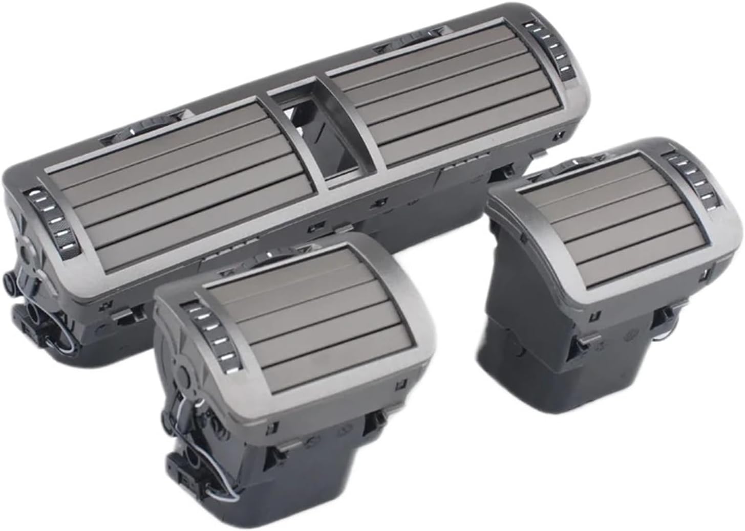 Automotive Air Conditioning Vents 3B0819728 3B0819704 3B0819703 Central Air Vent Outlet Heater Dashboard Fit for Passat B5 Fit For Skoda nice-looking(Set 4 pcs B)