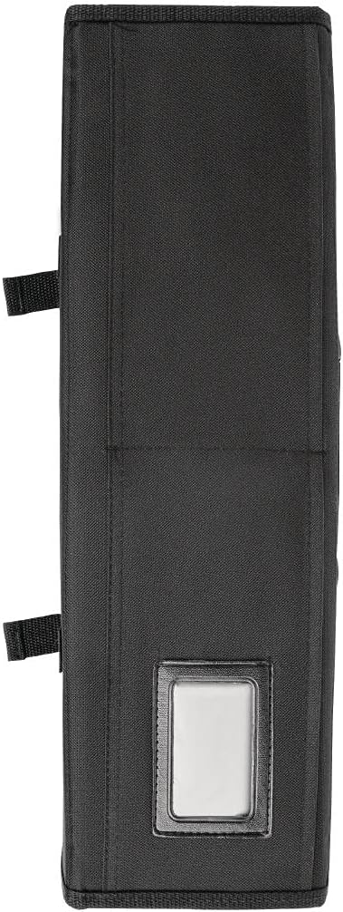 Vogue Nylon Knife Case 16 Slots, Black, Nylon Wallet, Holds 16 Knives, Carry Strap & Handle, Knives Sold Separately, Y731