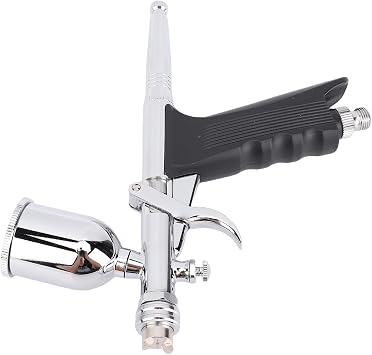 Airbrush Set Double Action Gravity Feed with A 0.3mm Rapid Release Nozzle 15cc Cup Painting Art Supplies