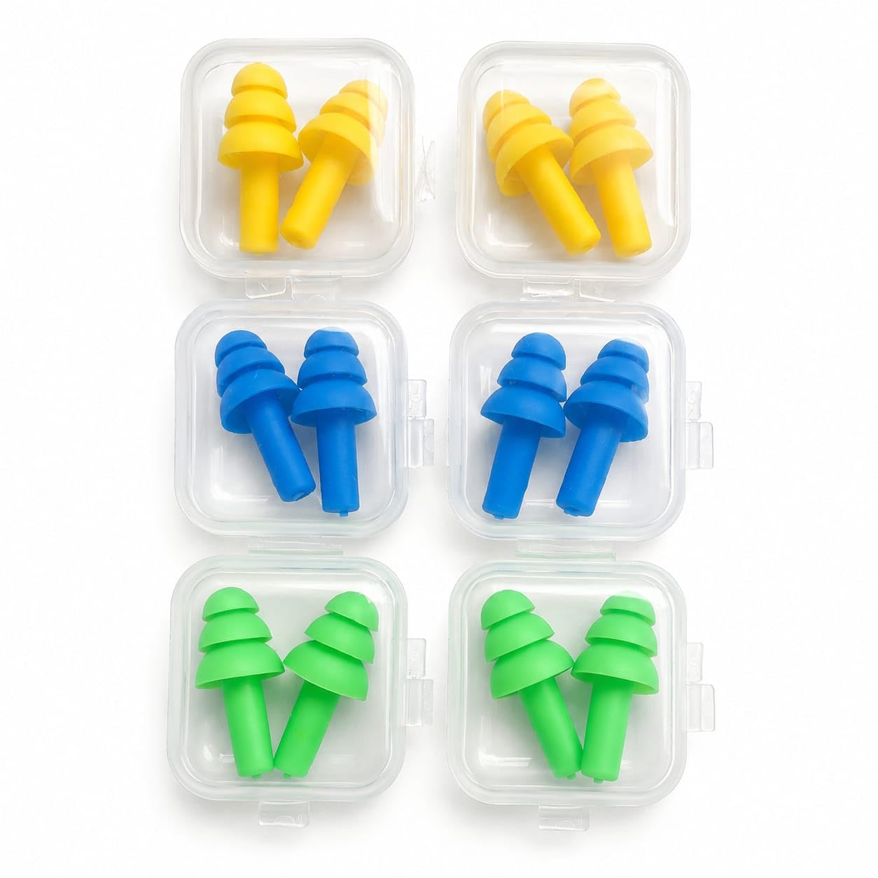 DRK Soft Foam Ear Plugs for Sleeping, Travel, Study & Work, Pack of 6 | Noise Reduction, Reusable, Hearing Protection, Men & Women-image-39