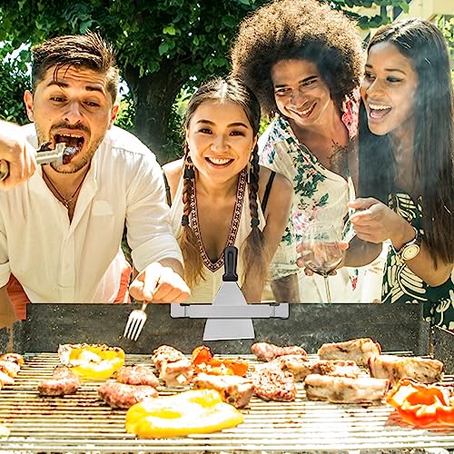 Soporte Ajustable para Espátula de Parrilla Acero Inox miniatura 6