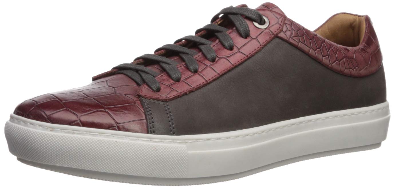 Brothers UnitedMen's Leather Luxury Sophisticated Lace Up Sneaker
