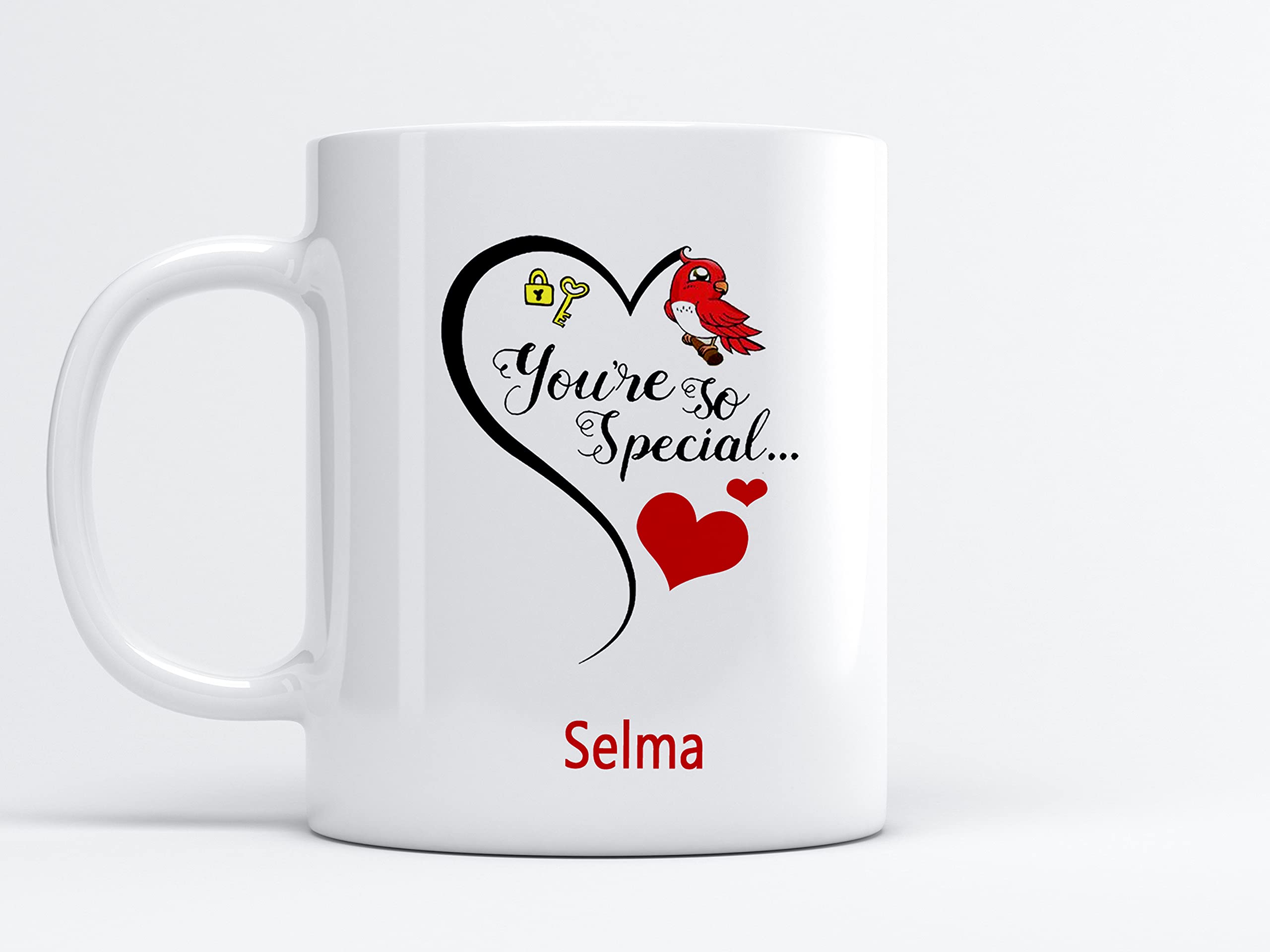 MM9E You are So Special Selma Printed Mug , I Love You Selma , Selma Name Mug ,Valentine's Day , Anniversary Gift , Happy Birthday Gift , Rakhi Mug , Wife Ceramic Coffee Mug 325ml