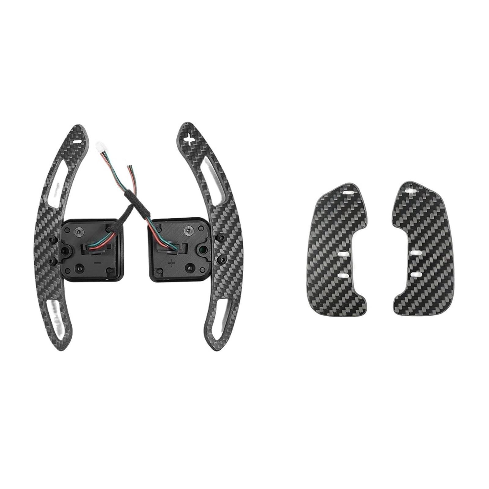 Yakisa Group Paddles Shift For A3 For A5 For A8 Q2 For Q3 Q4 For Q5 For Q7 For Q8 S1 S2 S3 S4 S5 Sq5 Rs3 Rs4 Rs5 Rsq5 Carbon Fiber Paddle Shifters Paddle Shifter(Group)