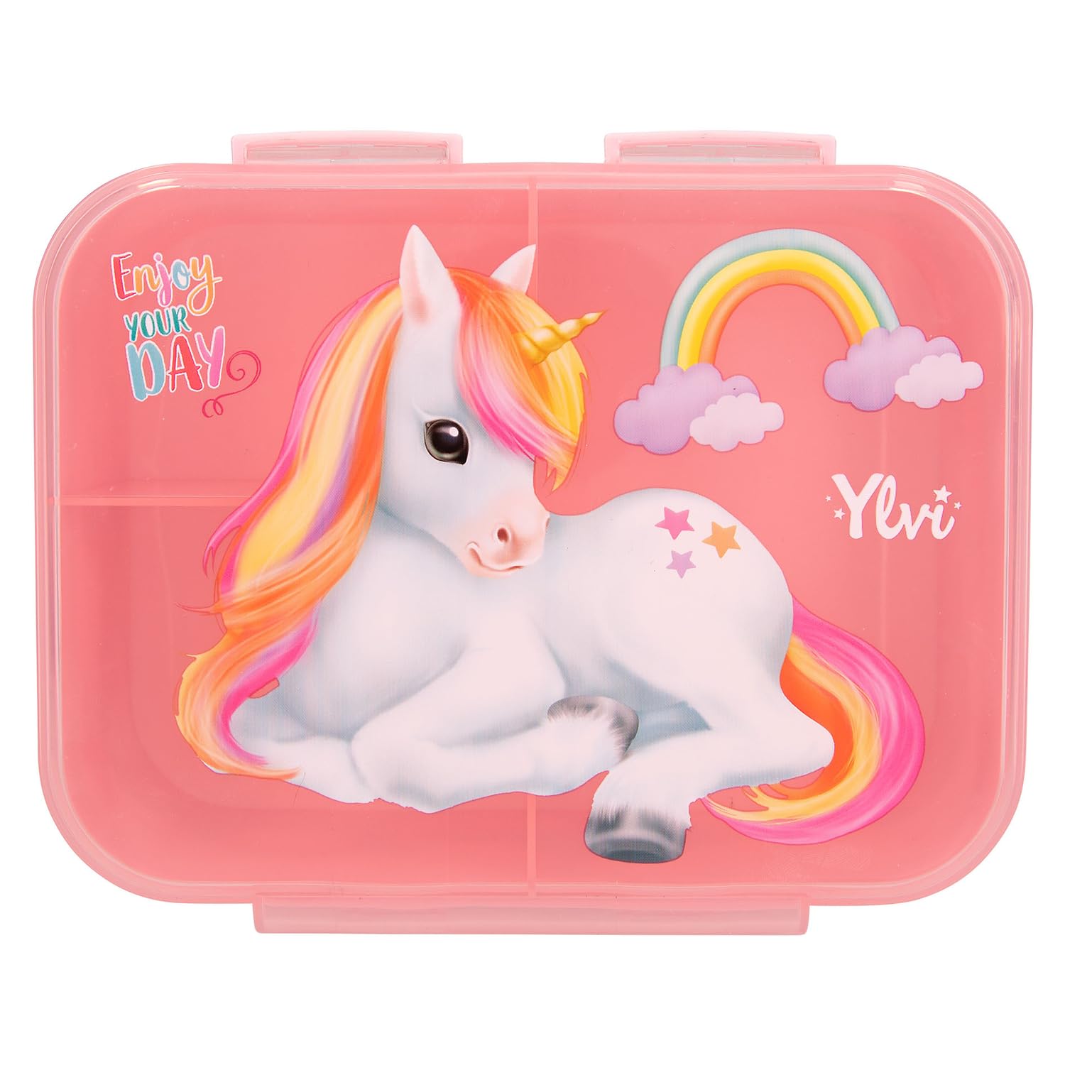 Amazon.com: Depesche 13031 Ylvi Color Cloud Lunch Box in Pink with