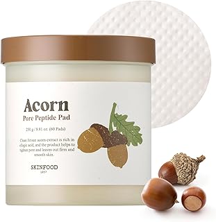 SKINFOOD Almohadillas Tónicas con Péptidos de...