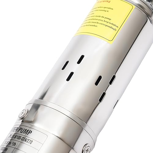 Miniatura 3 de Bomba de pozo solar de CC, bomba sumergible de 24 V, 270 W, 3 pulgadas, CC de acero inoxidable, kits de riego de pozos profundos con orificio