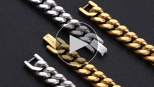【60cm】【10mm】【18K刻印あり】【Miami Cuban】 10mm Miami Cuban Link Chain Necklace Stainless Steel 18K