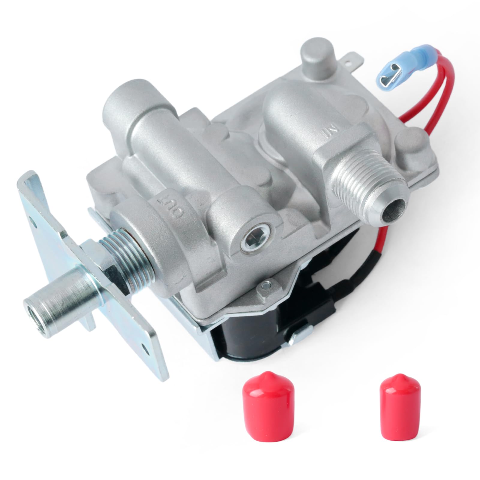 Photo 1 of 31098 38611 Valve 12VDC Top SML RV Furnace Gas Valve Kit Replacement for Atwood for Wedgewood for Hydro for Flame for Small Medium Large Furnaces AFSAD AFSD AFMD DFMD DFLD DFSD 3/8" NPT Outlet Ports