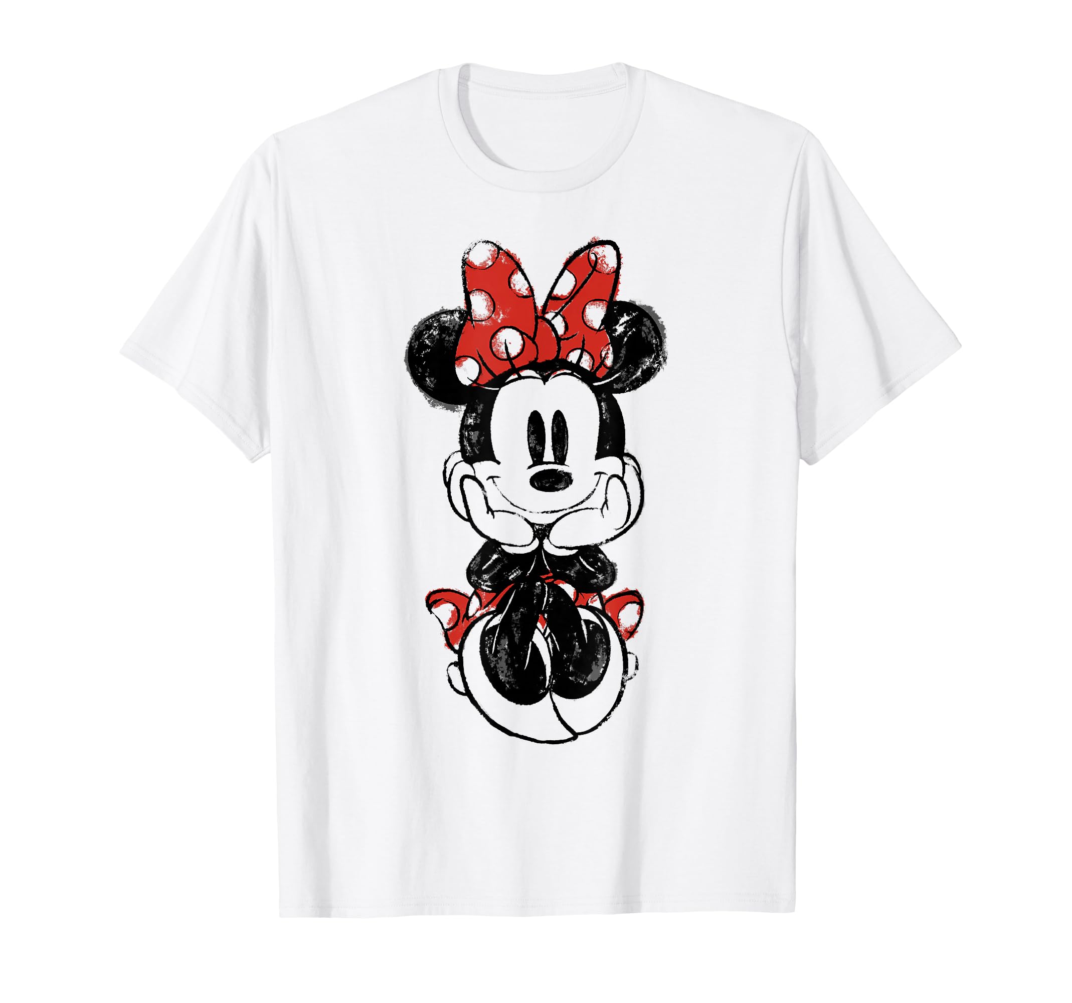Mickey and Friends Minnie Mouse Doodle T-Shirt Small