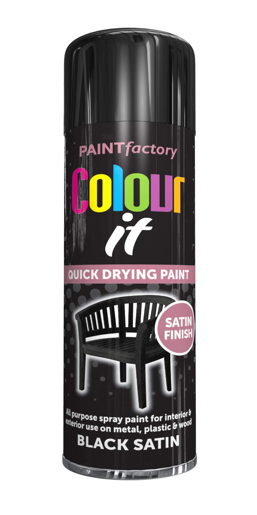 Colour It Black Satin, 250 Ml