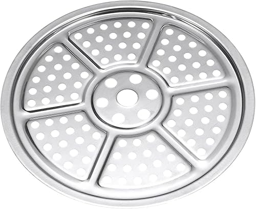 Miniatura 8 de Estante redondo de acero inoxidable para bandeja de vapor de 14 pulgadas, soporte de bandeja de vapor para olla a presión, estante de vapor de