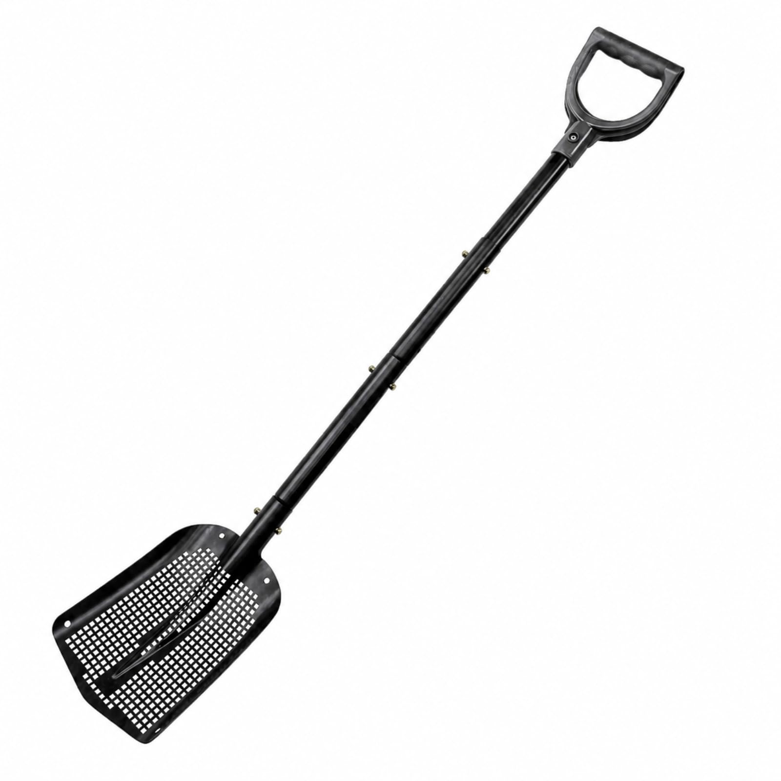 Pala Cribado smontable Pala Perforada Ajustable Herramienta para Jardineros, Labores l Campo