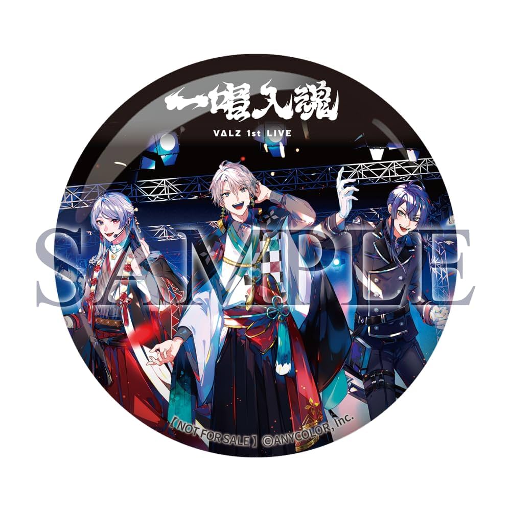 にじさんじ VΔLZ 一唱入魂 缶バッジ30点セット VΔLZ 1st LIVE『一唱入魂』】缶バッジセット｜にじさんじ