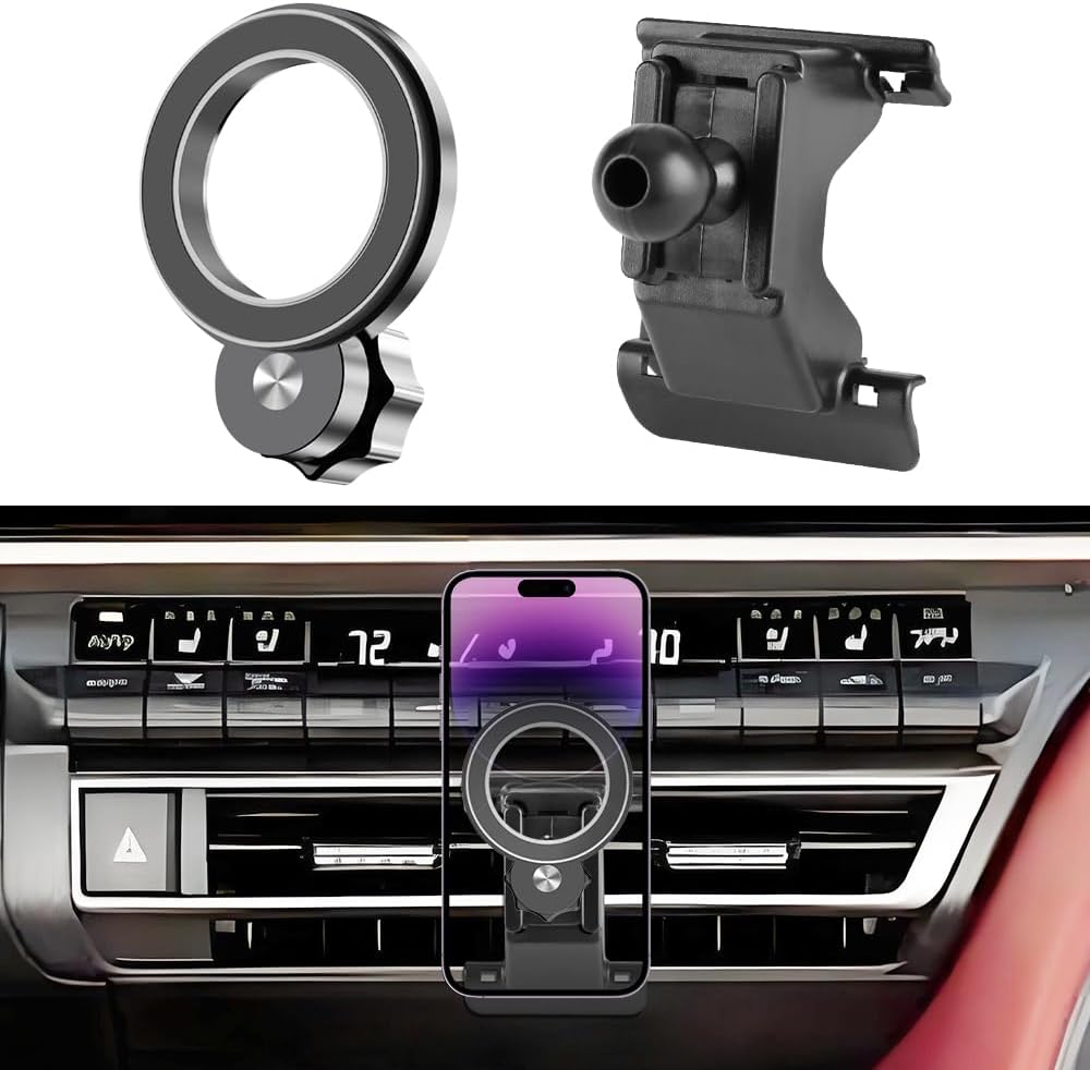 Car Magnetic Phone Mount for Toyota Camry 2025 2026 Auto Interior Accessories Best Cellphone Holder Mobile Cradle Cell Phones Navigation Charging Screen Magnet Stand Accessory