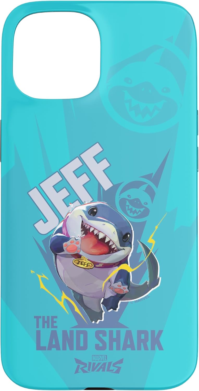 Marvel Rivals Jeff The Land Shark Cute Portrait Case for iPhone 13