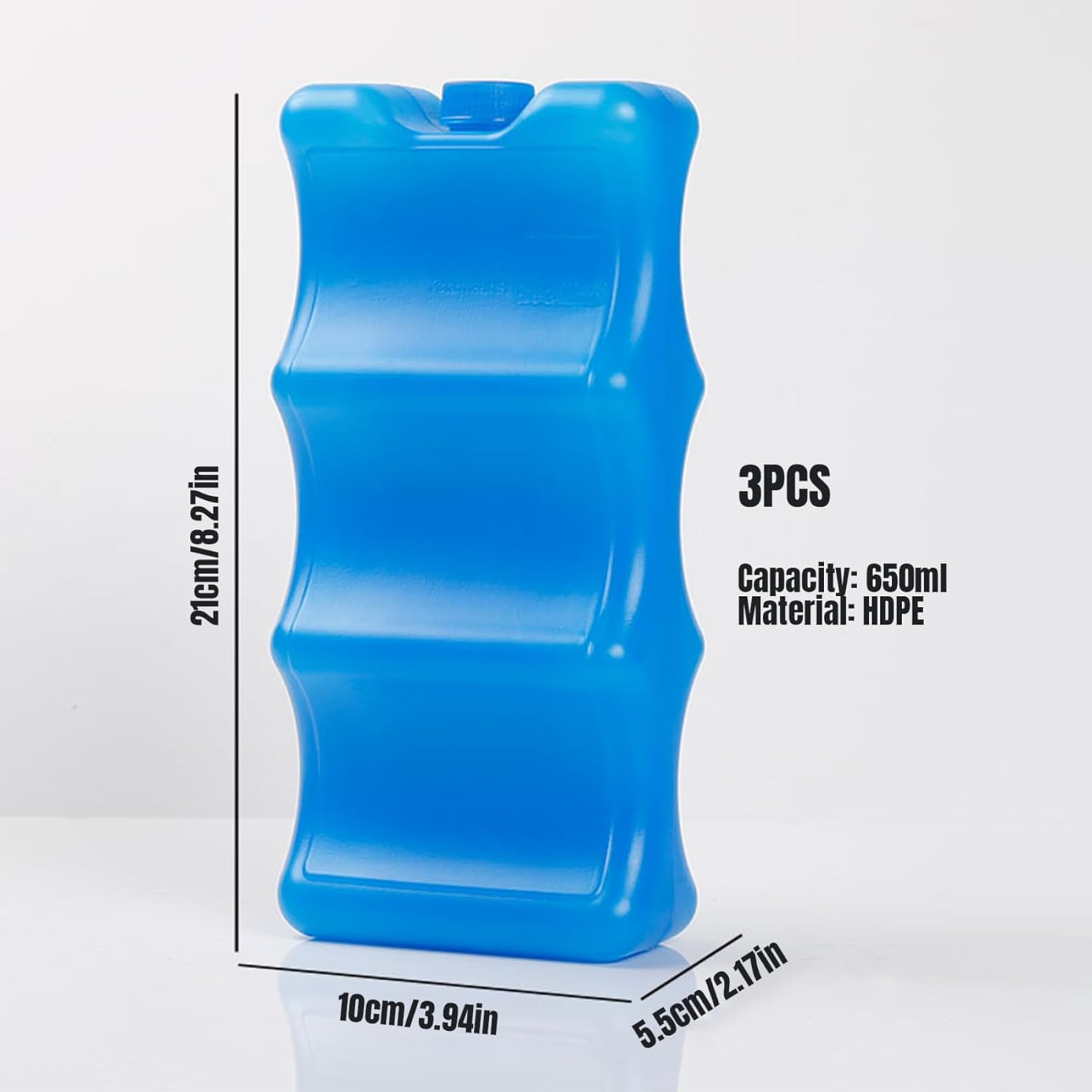 GXXMEI 4PCS Reusable Ice Packs For Breastmilk Storage, Bottle Ice Packs For Breastfeeding Working Mom - Burning Diesel