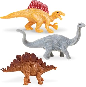 Safari Ltd. Dinos Fun Pack - Mini Figures of Dinosaurs - Educational Toy Set for Boys, Girls, and Kids Ages 5+