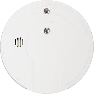 Kidde Premium Smoke Detector, Battery-Operated Smoke Alarm with Hush Feature, 9V Battery Included