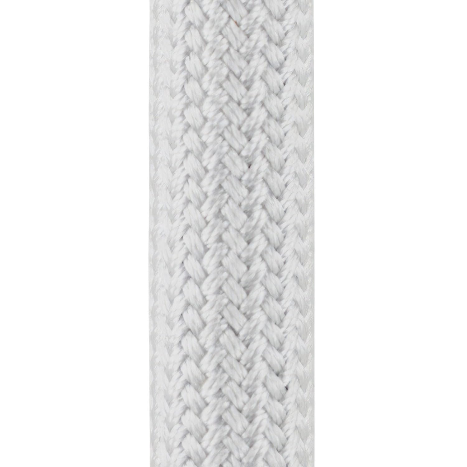 creative cables Fermaluce Flex 30 Leuchte mit Mini Baldachin mit Schalter und Strahler mit Tub-E14 Lampenschirm - con Lampadina, Bianco Opaco