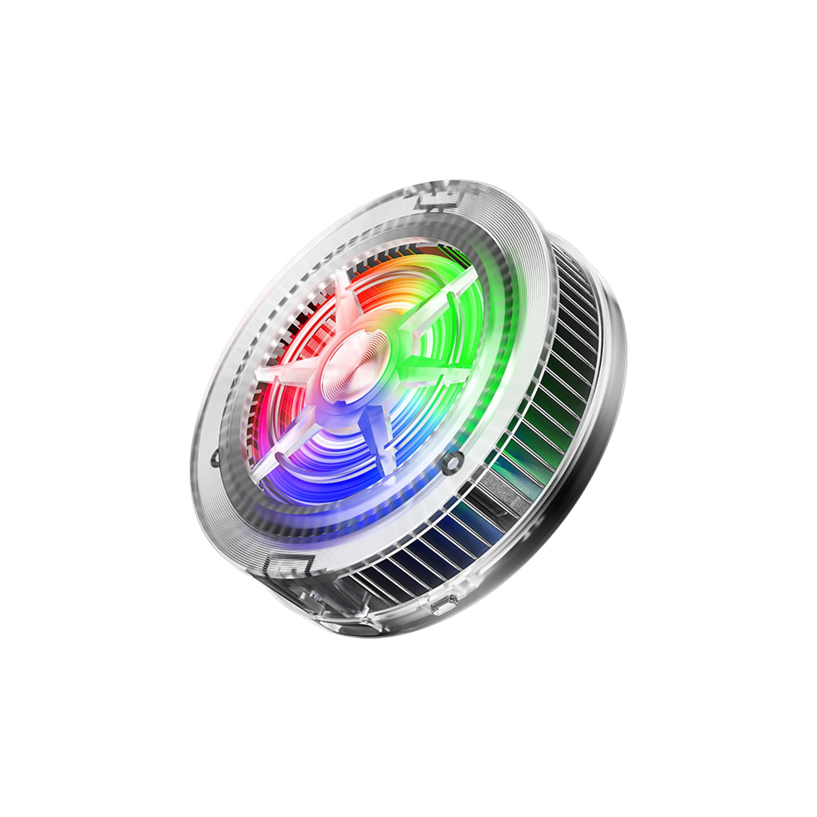 Raffreddatore per telefono, ventola magnetica piccola USB S1 ICE per il gioco, radiatore RGB per cellulare a semiconduttore per cellulare iPhone iPad PS5 Gamer Influencer Tiktok Live Streaming