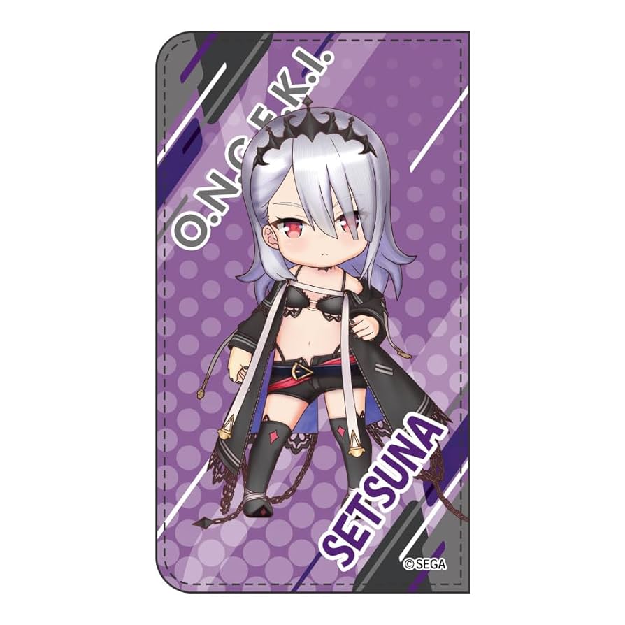 オンゲキ 手帳型スマホケース セツナ オンゲキ 手帳型スマホケース 皇城セツナ - みどびよ