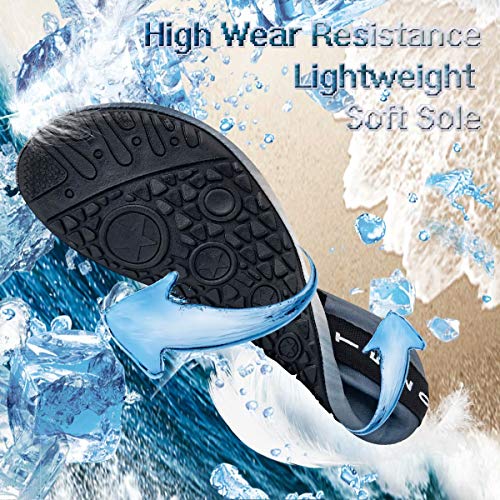 Image of YALOX Water Shoes Women's Men's Outdoor Beach Swimming Aqua Socks Quick-Dry Barefoot Shoes Surfing Yoga Pool Exercise
