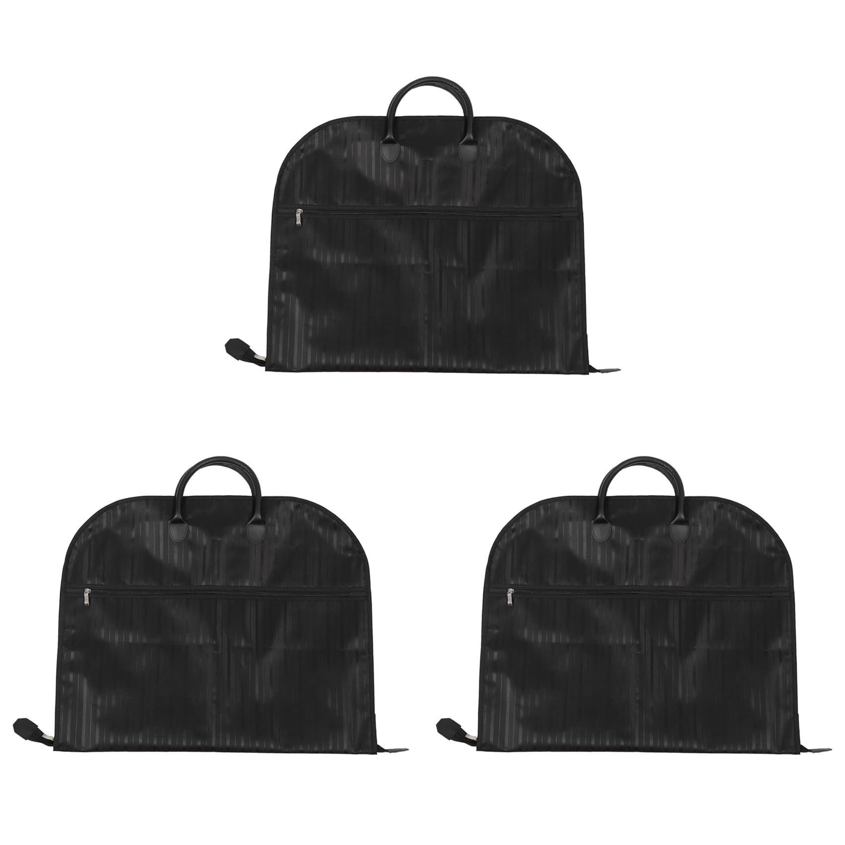 Hndhbfgrt 3pcs 60x100cm Dust-Proof Dress Clothes Cover Case Suit Dress Garment Bag Carrier Coat Jacket Home Zipper Protector