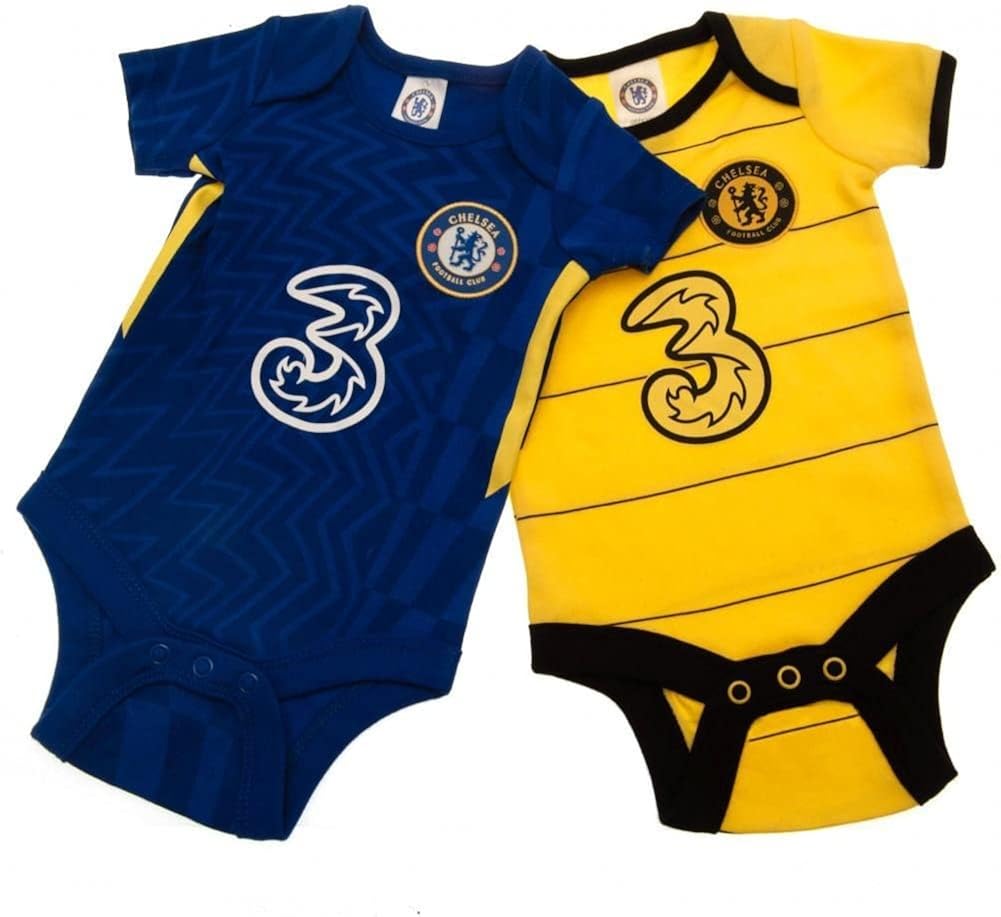 Brecrest Chelsea Baby Bodysuits 2021/22-9-12 Months, Blue : Sports & Outdoors