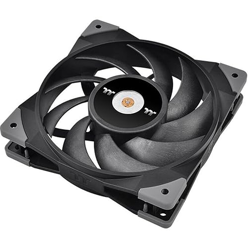 Miniatura 10 de Thermaltake TOUGHFAN 14 Pro Ventilador de refrigeración para PC de alta presión estática, controlado por PWM de 500  2000 RPM, flujo de aire 119.6