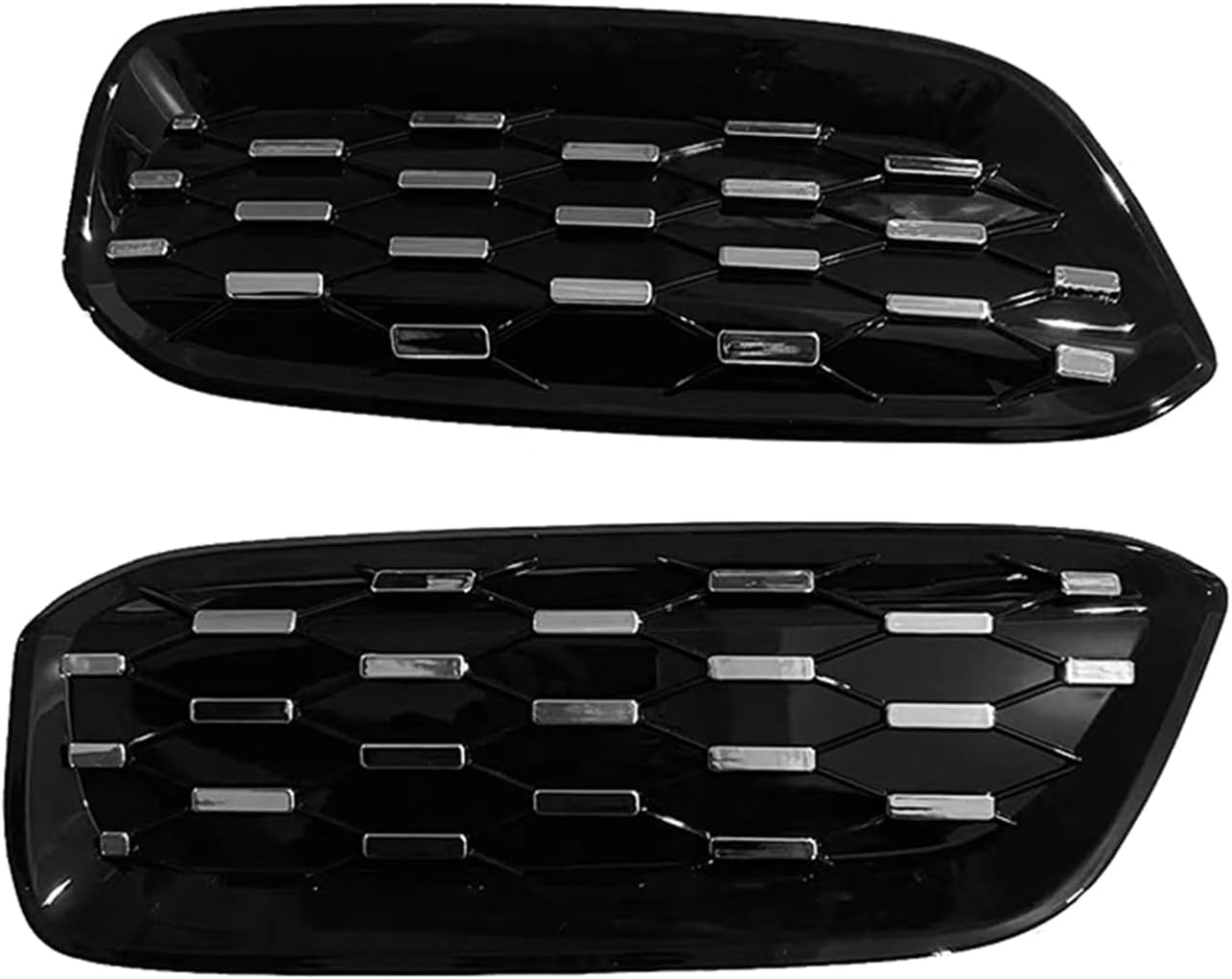 Car Front Bumper Grille Kidney Grill Mesh Cover For BMW i3 I01 LCI 2014-2020 Silver